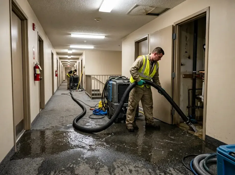 multi-unit-apartment-hallway-f-005 — frequently asked questions, Emergency Burst Pipe Water Extraction & Removal in Forney,…
